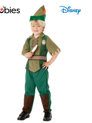 Peter Pan Deluxe Childs Costume By Rubies
