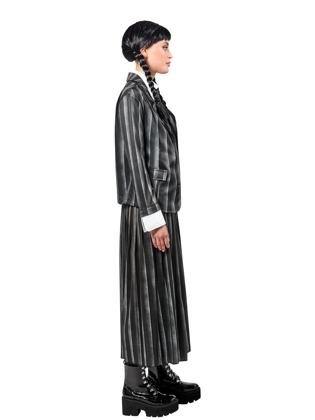 Wednesday Nevermore Deluxe Black Adults Costume Netflix Series - Image 2