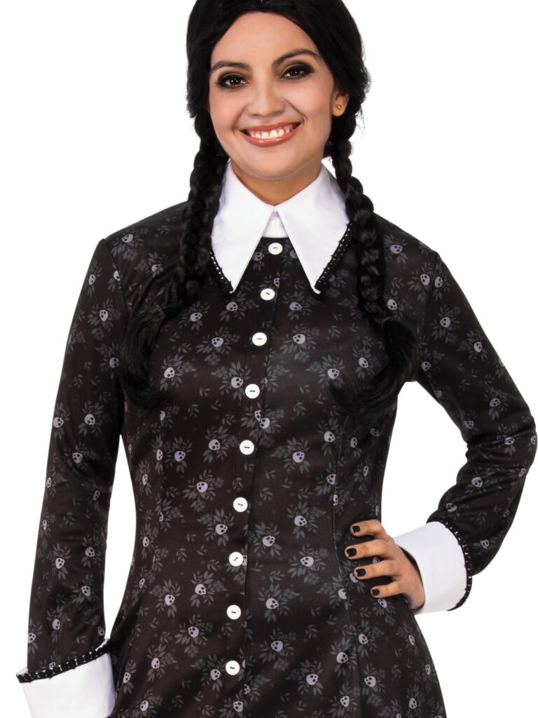 Wednesday Adults Costume By The Addams Family - Image 3