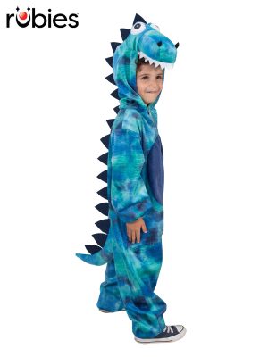 Roarin' Rex Blue Dinosaur Costume By Rubies