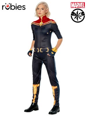 Captain Marvel Deluxe Womens Costume By Marvel