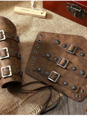 Medieval Embossed Warrior Viking 1 Arm Guard Role-Playing Armor