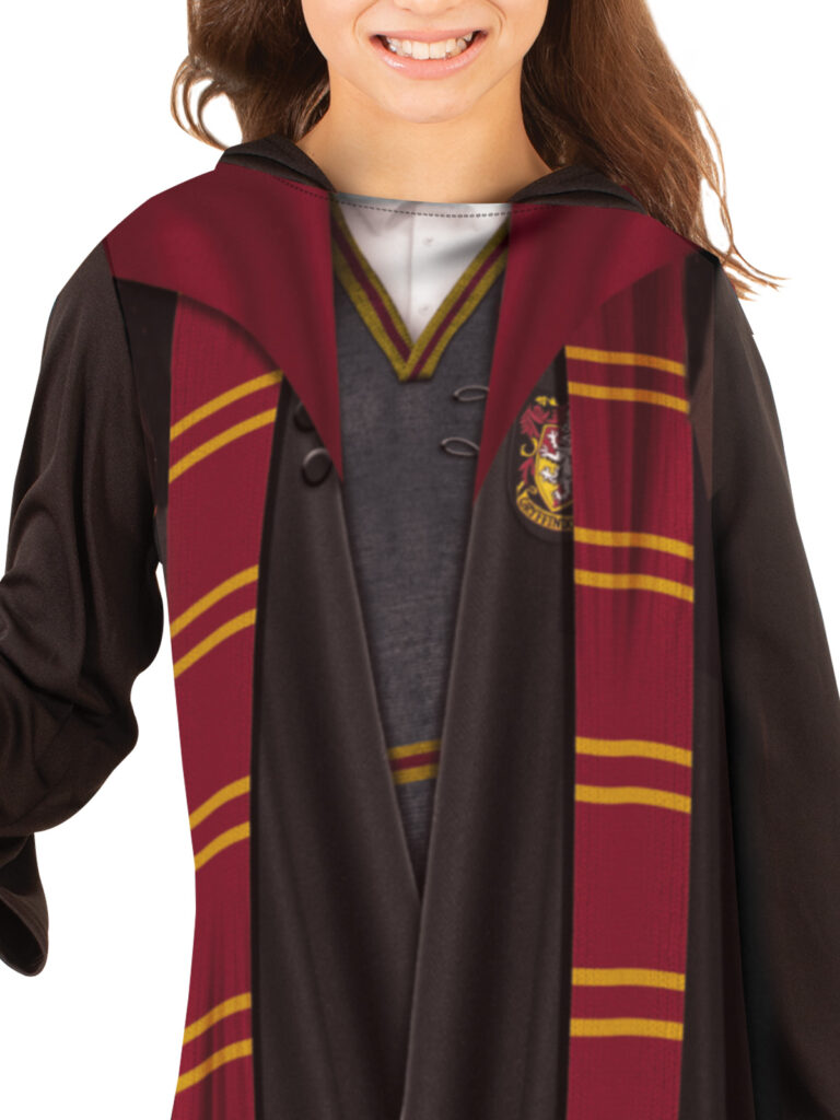 Hermione Hooded Childs Robe One Piece By Harry Potter - Image 4