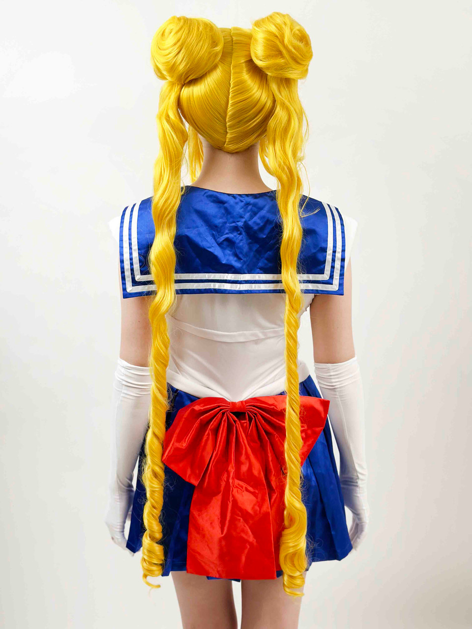 Moon Guardian Sailor Cosplay Yellow Gold Long Wig By Allaura - Image 6