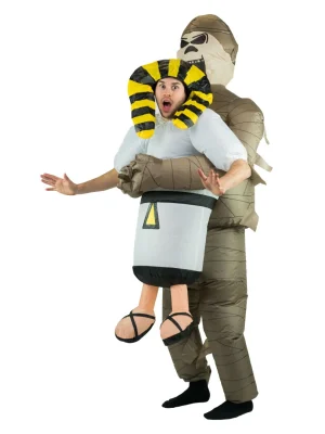 Inflatable Mummy Lift You Up Adults Costume By Bodysocks