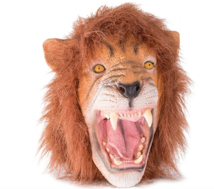 Latex Lion Mask By Bodysocks
