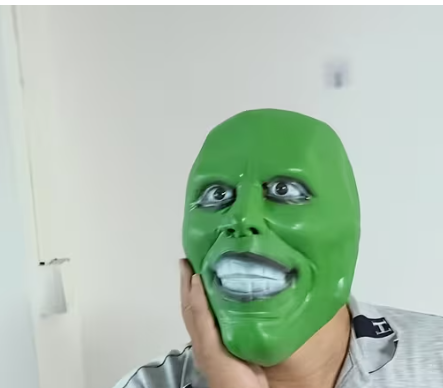 The Mask Latex Mask (Jim Carey ) Unbranded - Image 3