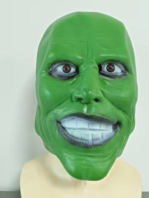 The Mask Latex Mask (Jim Carey ) Unbranded