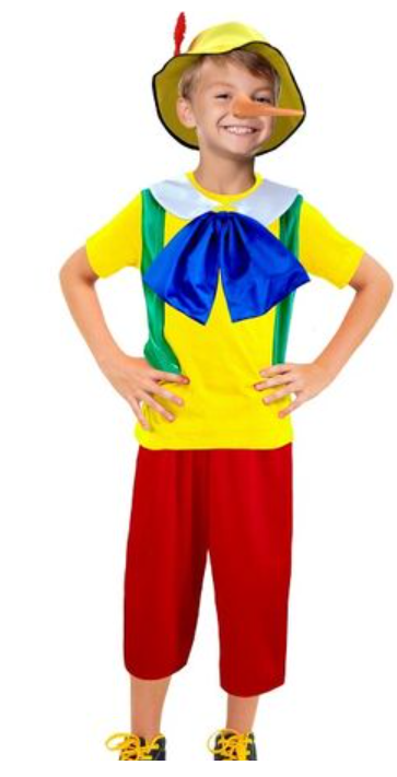 Pinocchio Boys Childs Costume