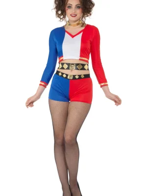 Crazy Rebel Girl Womens Costume