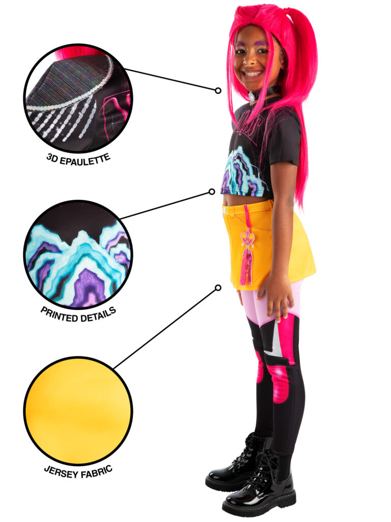 K-Pop Demon Hunters Mira Childs Costume - Licensed - Image 2