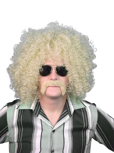 Blonde Loose Curls Afro Wig - 13''