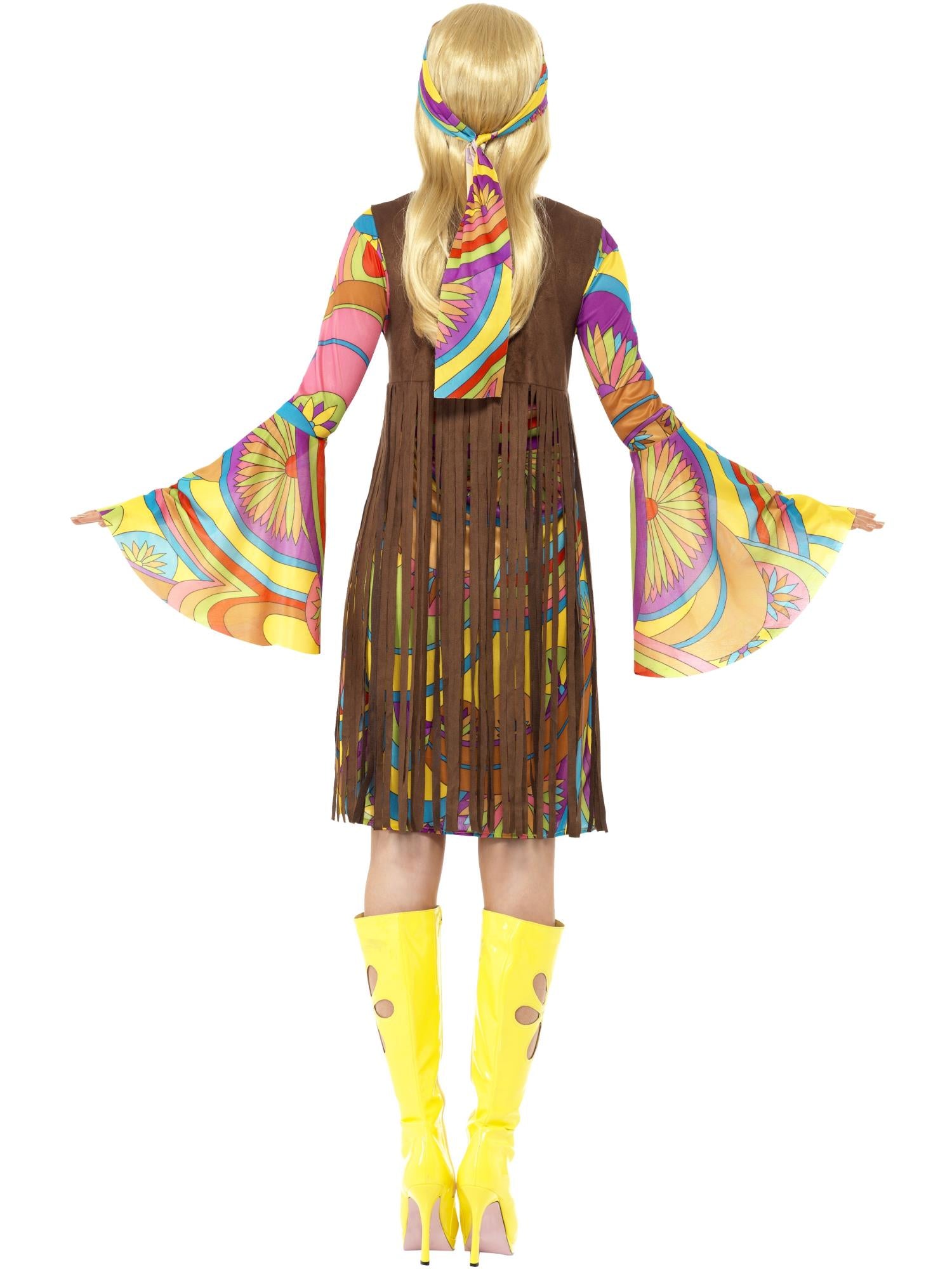 1960s Groovy Lady Womens Costume By Smiffys - Image 3