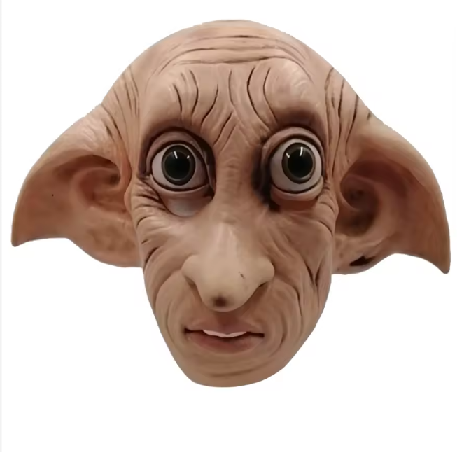 Dobby Elf Latex Mask Cosplay Costume Mask - Image 3