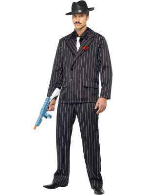 Zoot Suit Pinstripe Men's Costume