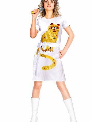 ABBA Dancing Queen Cat Womens Costume