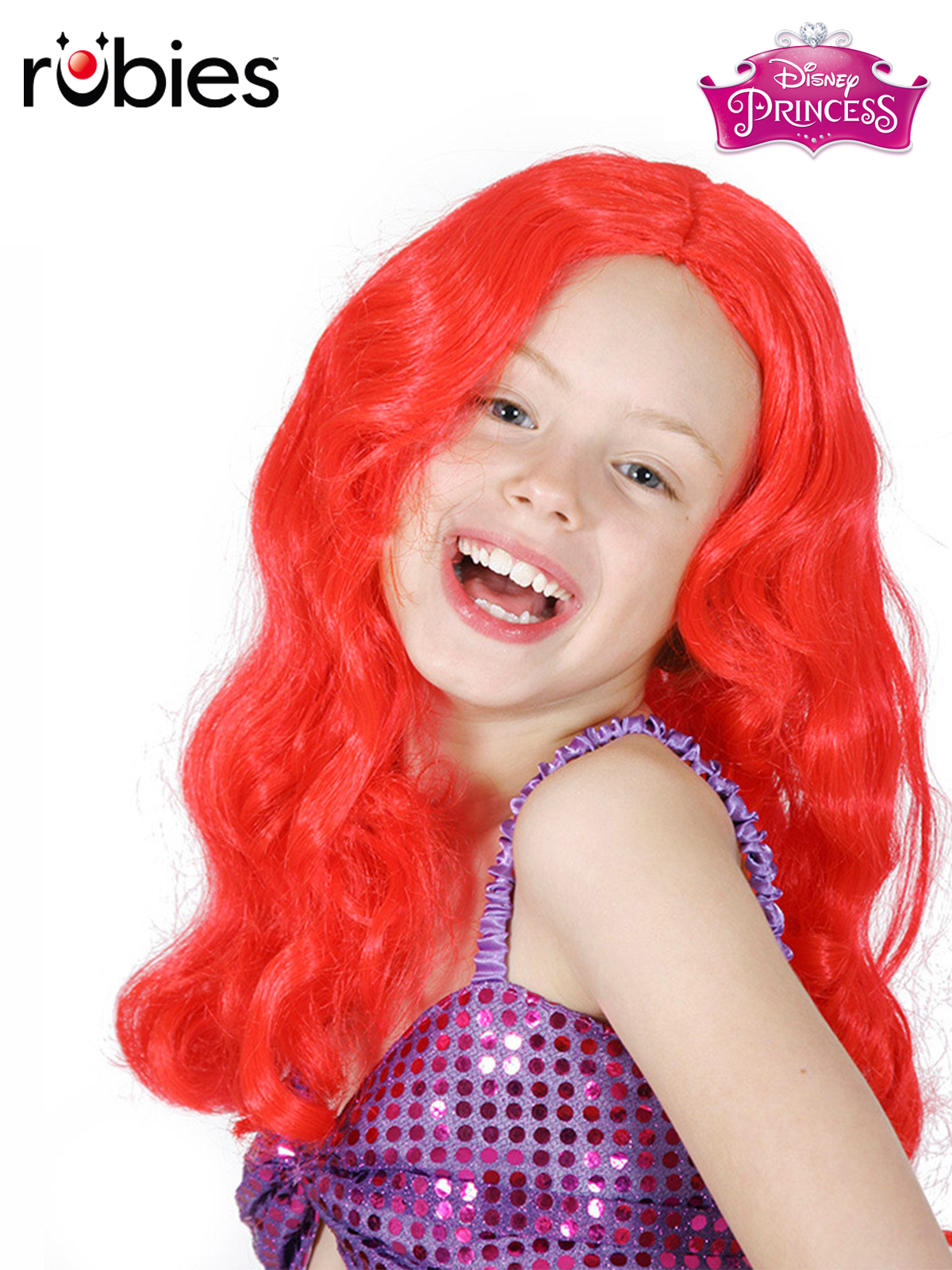 Ariel Wig Childs Licensed Disney Princess