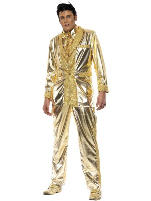 King of Rock n Roll Suit Elvis Men's Costume