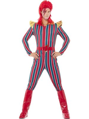 Ziggy Star Dust, David Bowie Spaceman Men's Costume