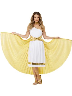 Gold Grecian Deluxe Cape By Smiffys