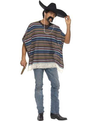 Mexican Poncho By Smiffys