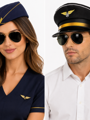 Pilot's Hat By Ladies and Mens Kit