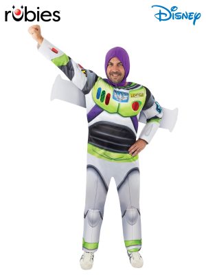Buzz Lightyear Deluxe Mens By Rubies