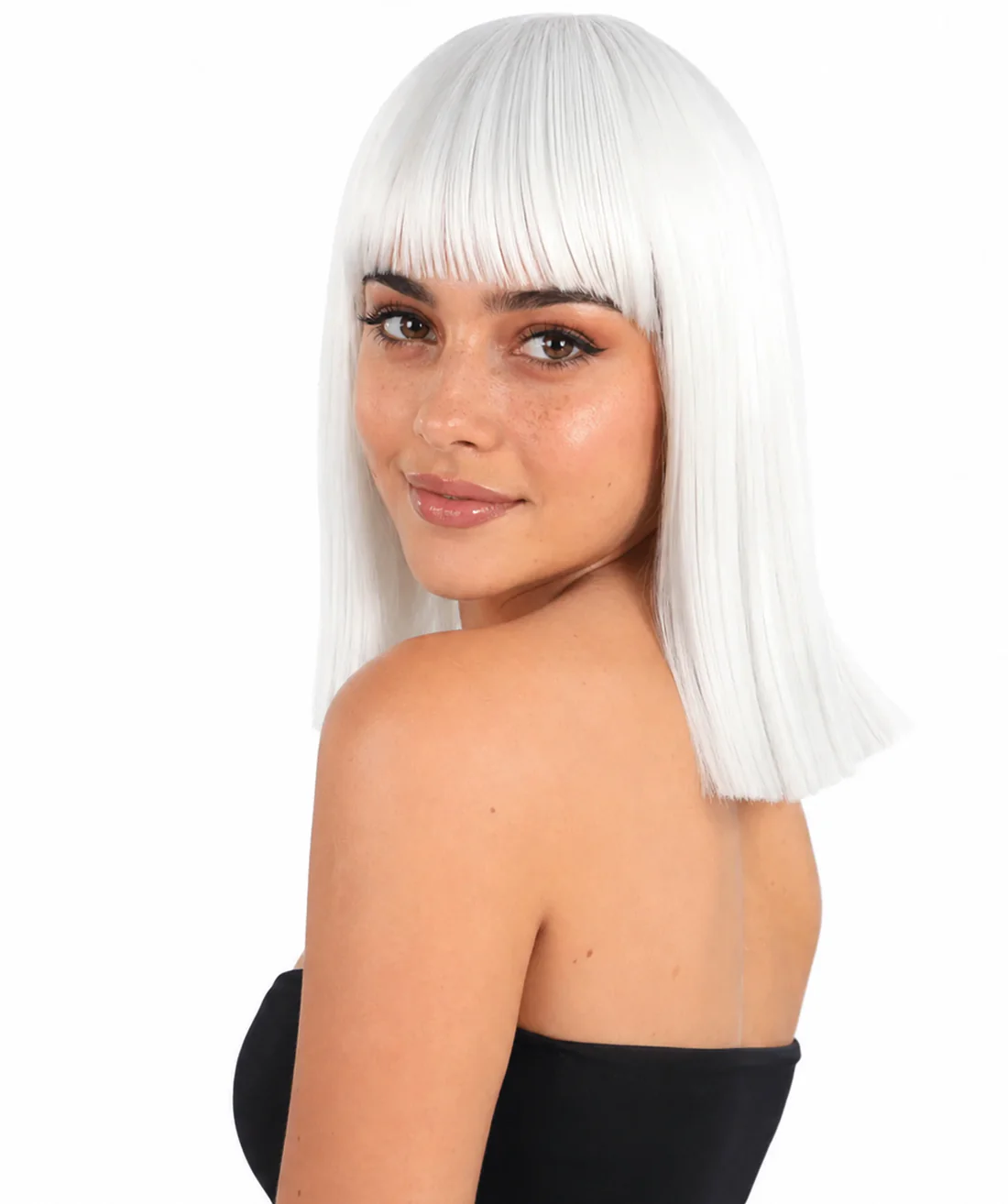 HPO Viva Claudia Wig White By Karnival - Image 4