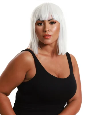HPO Viva Claudia Wig White By Karnival