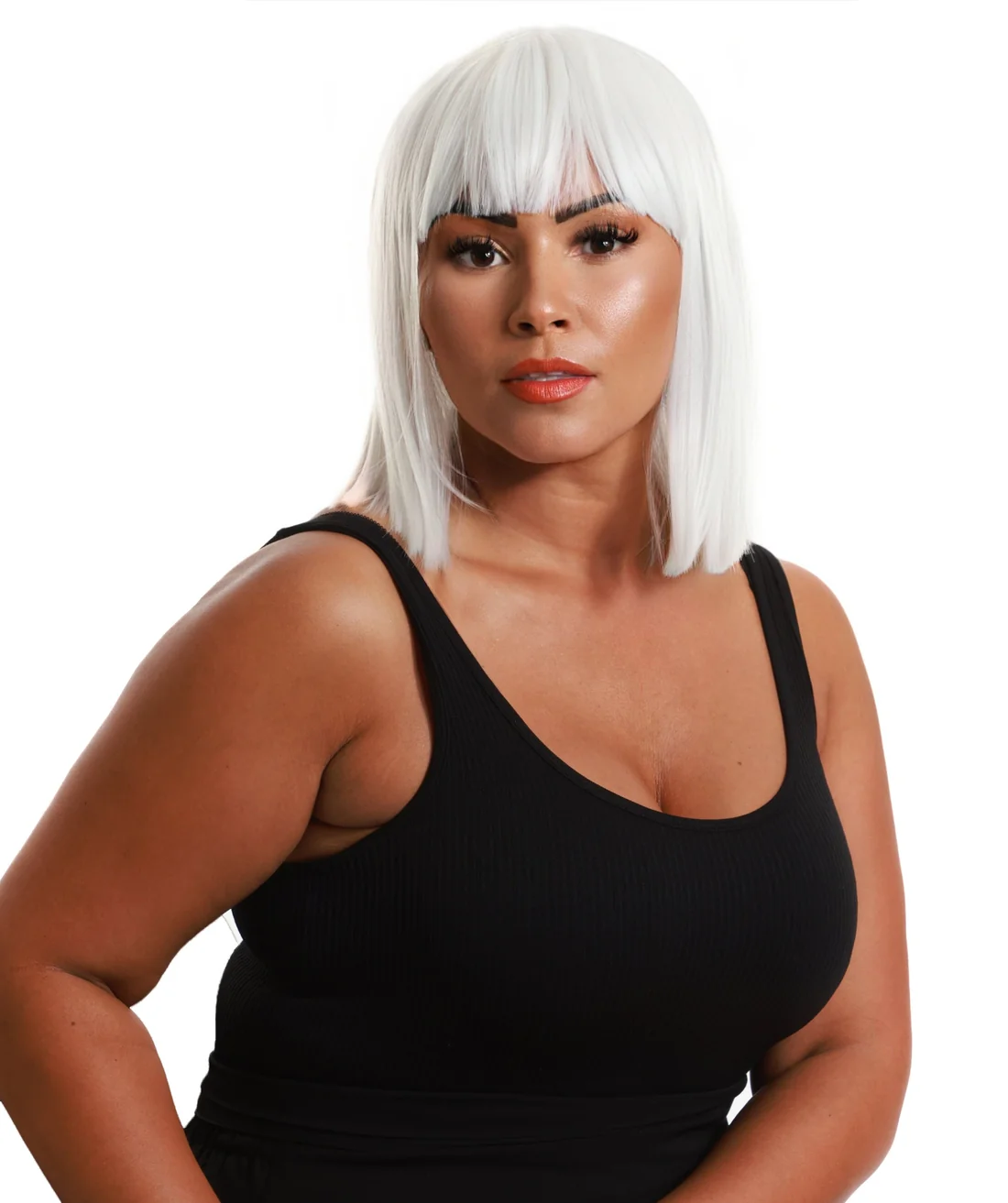 HPO Viva Claudia Wig White By Karnival