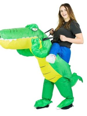 Inflatable Crocodile Costume By Bodysocks
