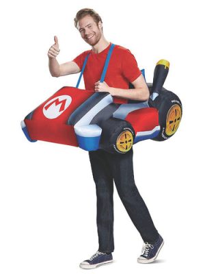 Inflatable Super Mario Brothers Mario Kart Costume