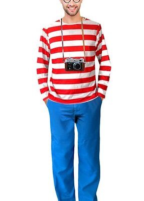 Walter Mens Wheres Wally Costume