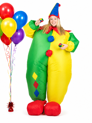 Inflatable Clown Costume By Bodysocks