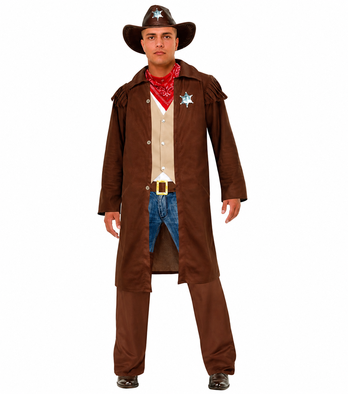 Western Cowboy Sheriff Mens Costume By Carnival