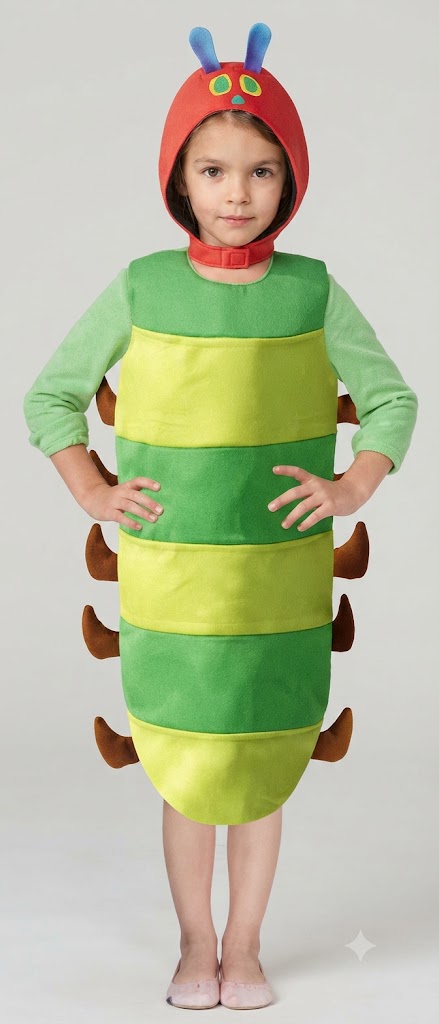Caterpillar Unisex Childs Costume