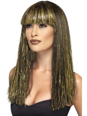 Egyptian and Arabic Royalty Goddess Wig By Smiffys
