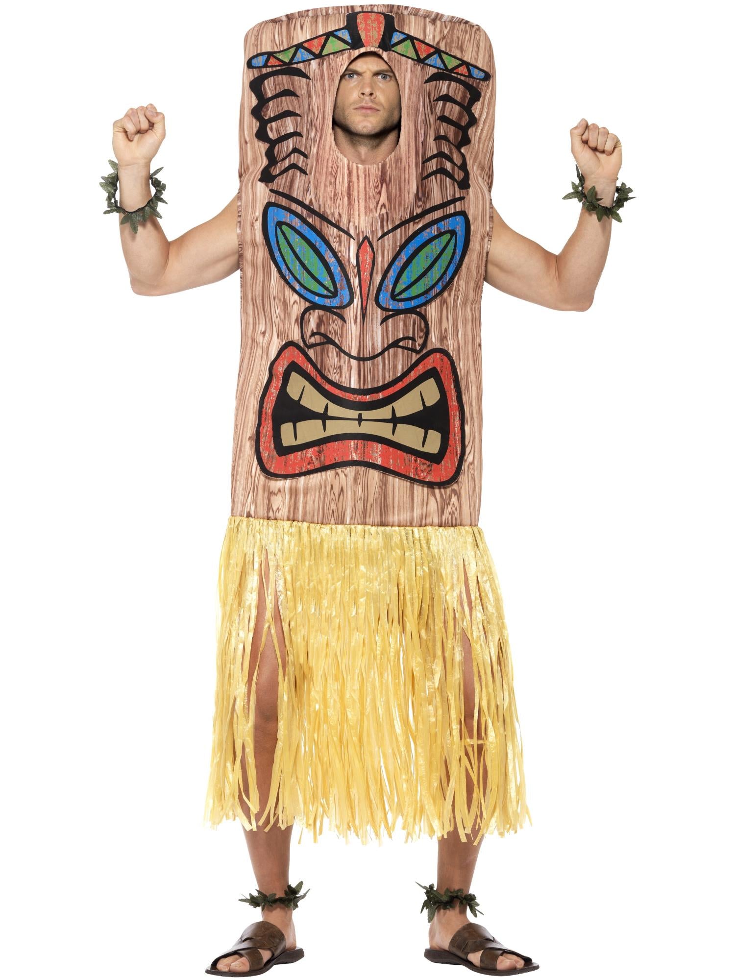 Tiki Totem Hawaiian Adults Costume By Rubies