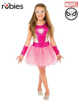 Pink Spider Girl Classic Costume By Marvel