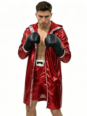 Mens Red Boxing Champion Costume