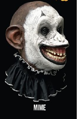 Crazy Ape Latex Masks Circus By Tinsley Transfers