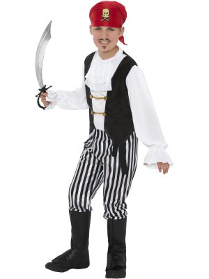 Pirate Boys Costume By Smiffys