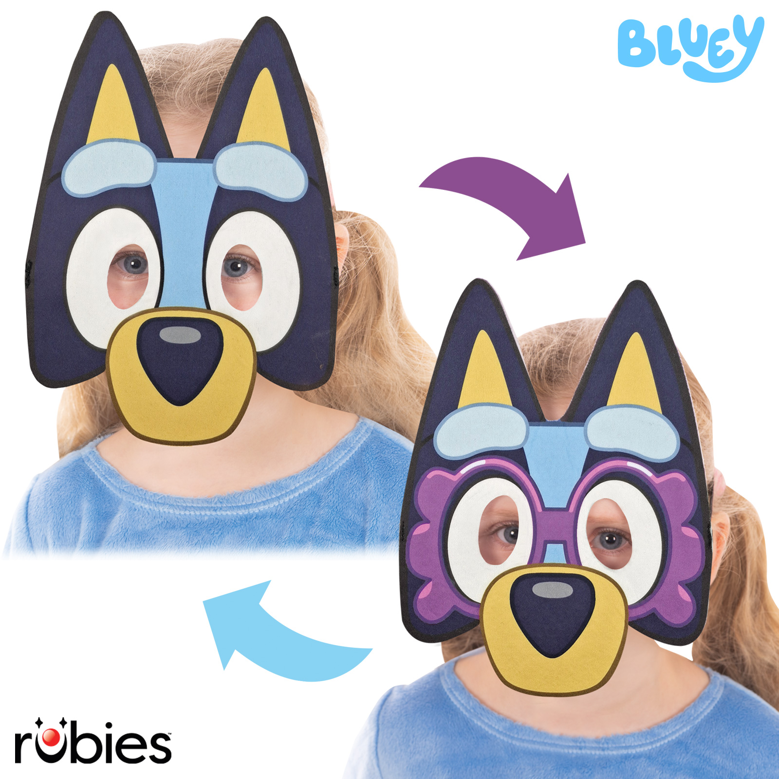Bluey To Granny Janet Reversible Mask