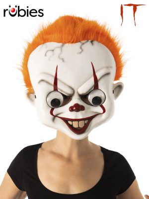 Pennywise Googly Eyes Mask - Licensed IT