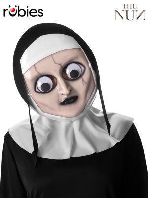 The Nun Googly Eyes Mask - Licensed