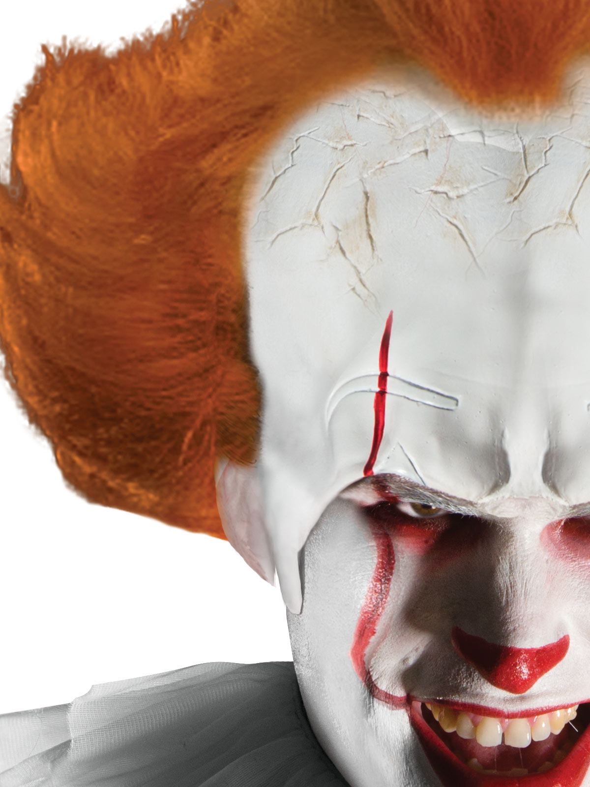Pennywise Wig & Attached Headpiece - Image 3