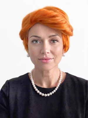 Pauline Short Ginger Costume Wig By Allaura