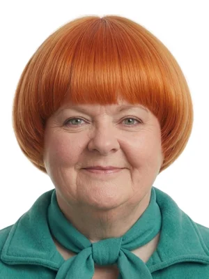 Sharon Bowlcut Heat Resistant Bob Wig By Allaura